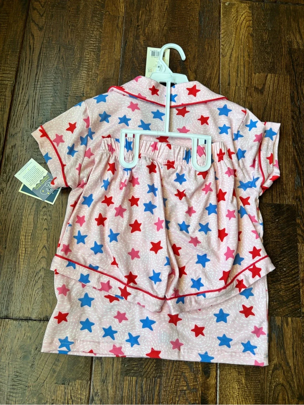 Girls PJ set size 6 NWT modern kids